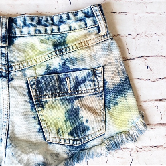 Free People | dyed fringe cutoff shorts daisy duke - Picture 6 of 8
